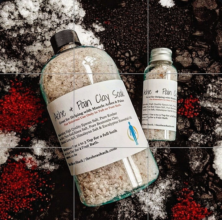 Ache & Pain Clay Soak & Bath Salts